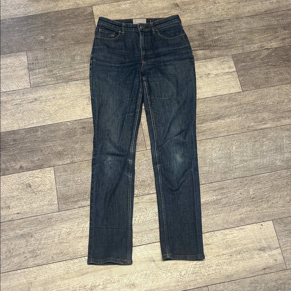 Everlane High Rise Straight Jeans